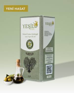 Yeşil Ege - Ayvalık Erken Hasat Soğuk Sıkım Zeytinyağı 5000 ML