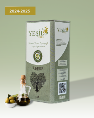 Yeşil Ege - Ayvalık Erken Hasat Soğuk Sıkım Zeytinyağı 5000 ML