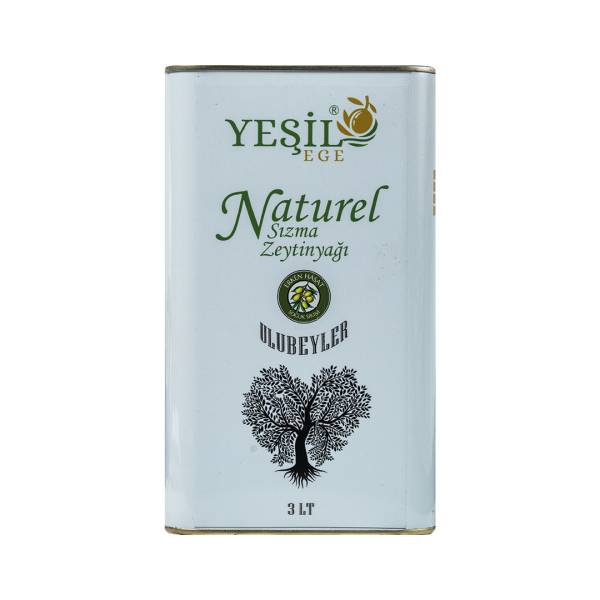 Yeşil Ege - Ayvalık Erken Hasat Soğuk Sıkım Zeytinyağı 3000 ML