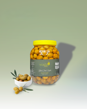 Yeşil Ege Yeşil Çizik Zeytin Orta Boy - 231-290 kalibre