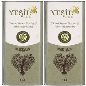 Ayvalık Erken Hasat Soğuk Sıkım Natürel Sızma Zeytinyağı 2x5 Litre Teneke